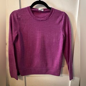 Fuchsia merino wool Gap sweater